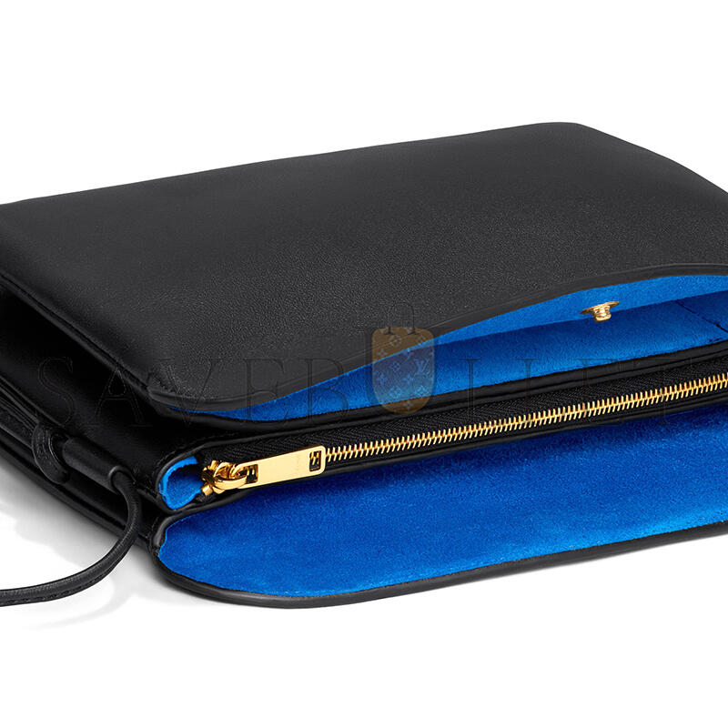 CELINE TRIO FLAP IN SMOOTH LAMBSKIN 10P862O86.38NO (22.5*13*3.5cm)